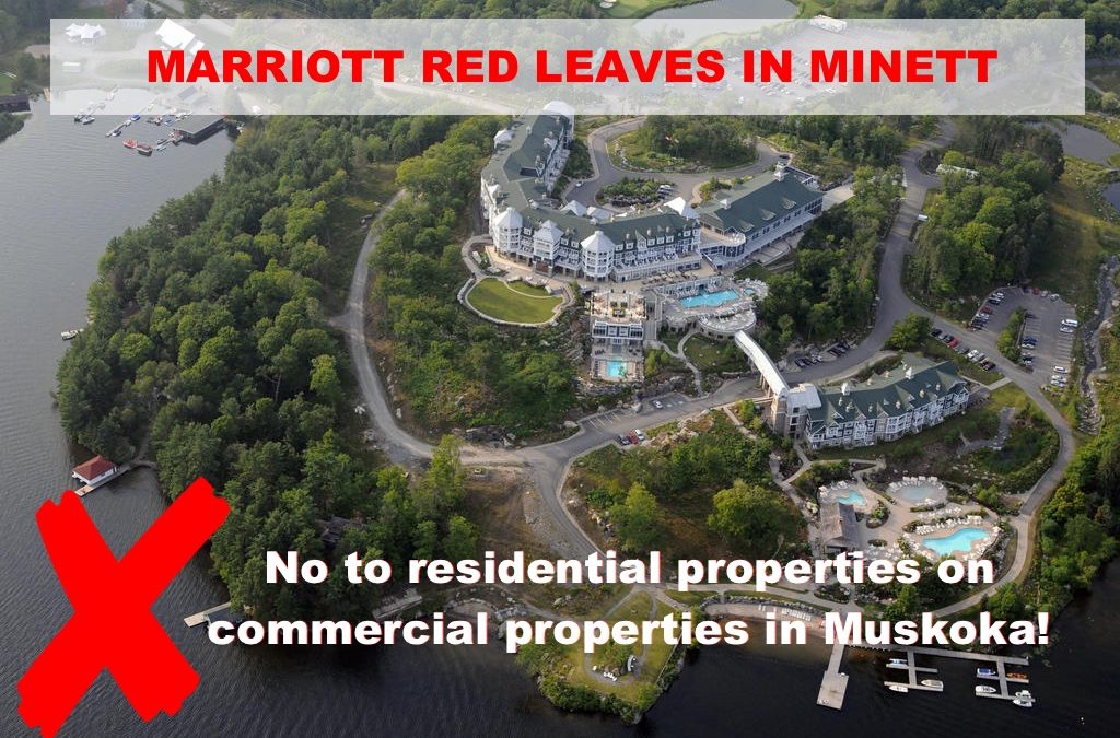 Another decision against residential units on commercial resorts in Muskoka