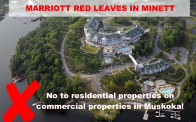 Another decision against residential units on commercial resorts in Muskoka